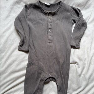 Quincy Mae Ribbed Romper